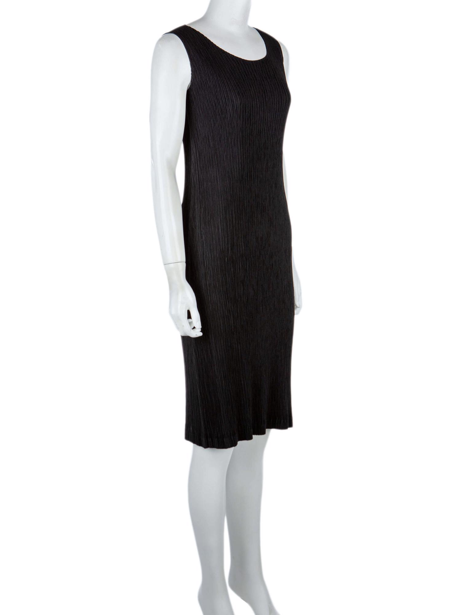 Bayan Siyah ISSEY MIYAKE PLEATS PLEASE ELBİSE