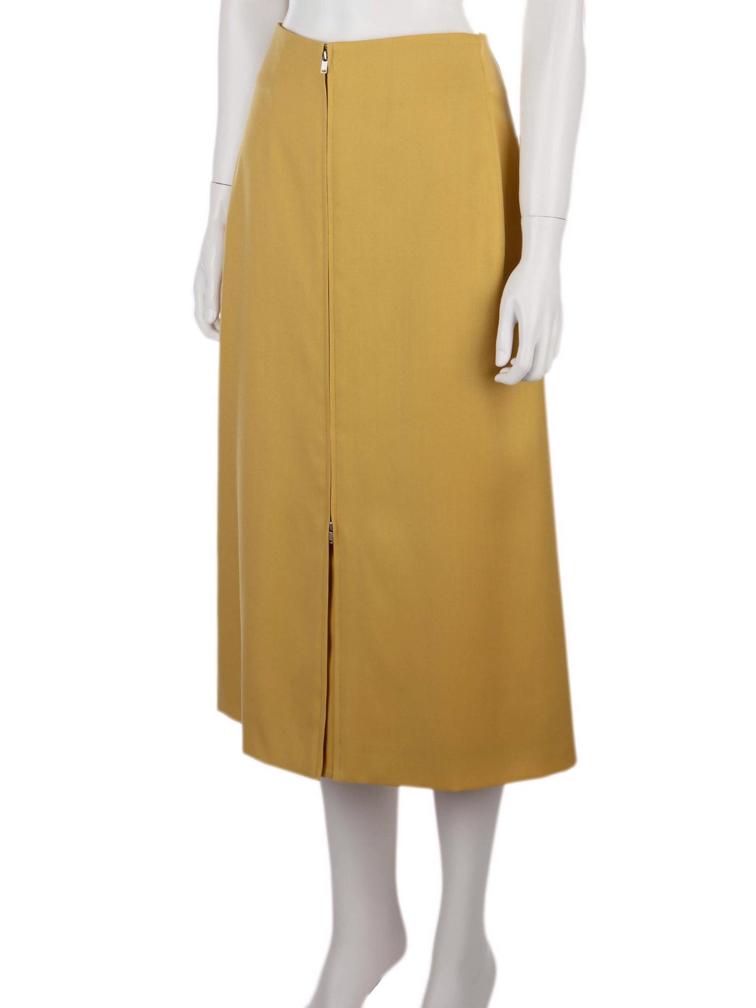 Bayan Sarı JIL SANDER ETEK