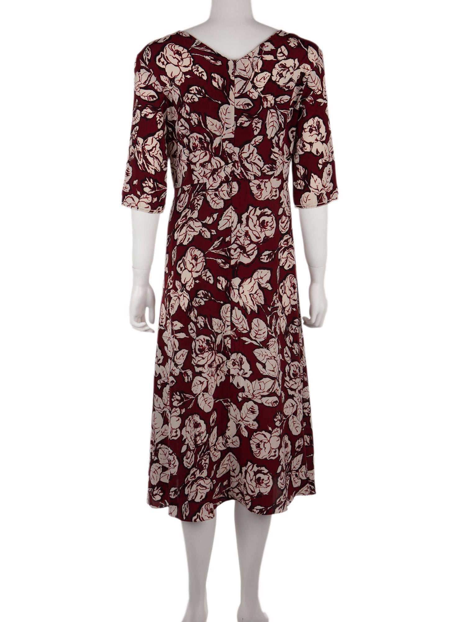 Bayan Kırmızı S MAX MARA ELBİSE