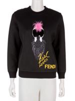 Bayan Siyah FENDI SWEATSHIRT