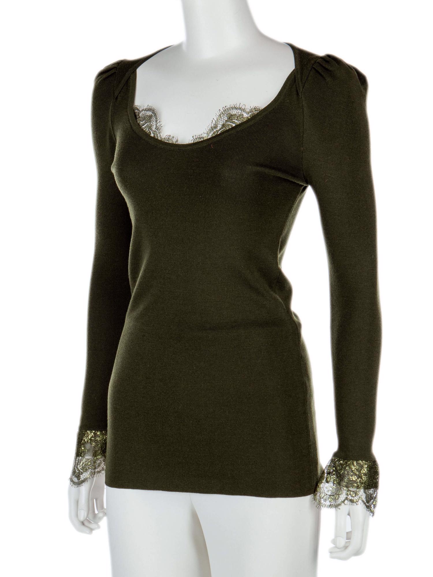 Bayan Yeşil EMILIO PUCCI KAZAK