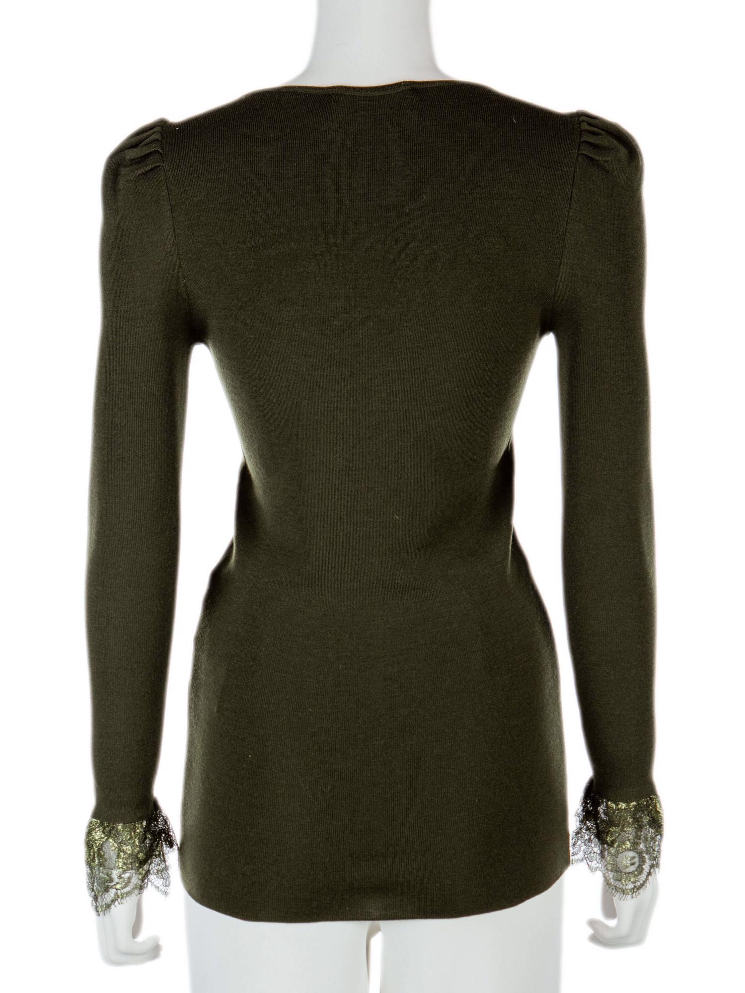 Bayan Yeşil EMILIO PUCCI KAZAK