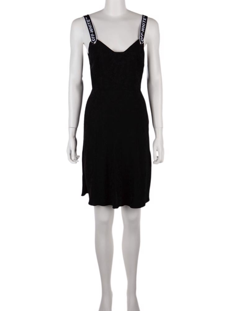 Bayan Siyah OFF-WHITE ELBİSE