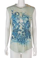Bayan Yeşil BALMAIN T-SHIRT