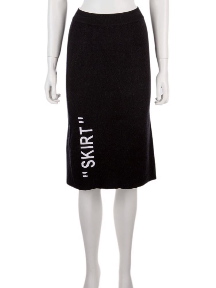 Bayan Siyah OFF-WHITE ETEK