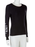 Bayan Siyah OFF-WHITE KAZAK