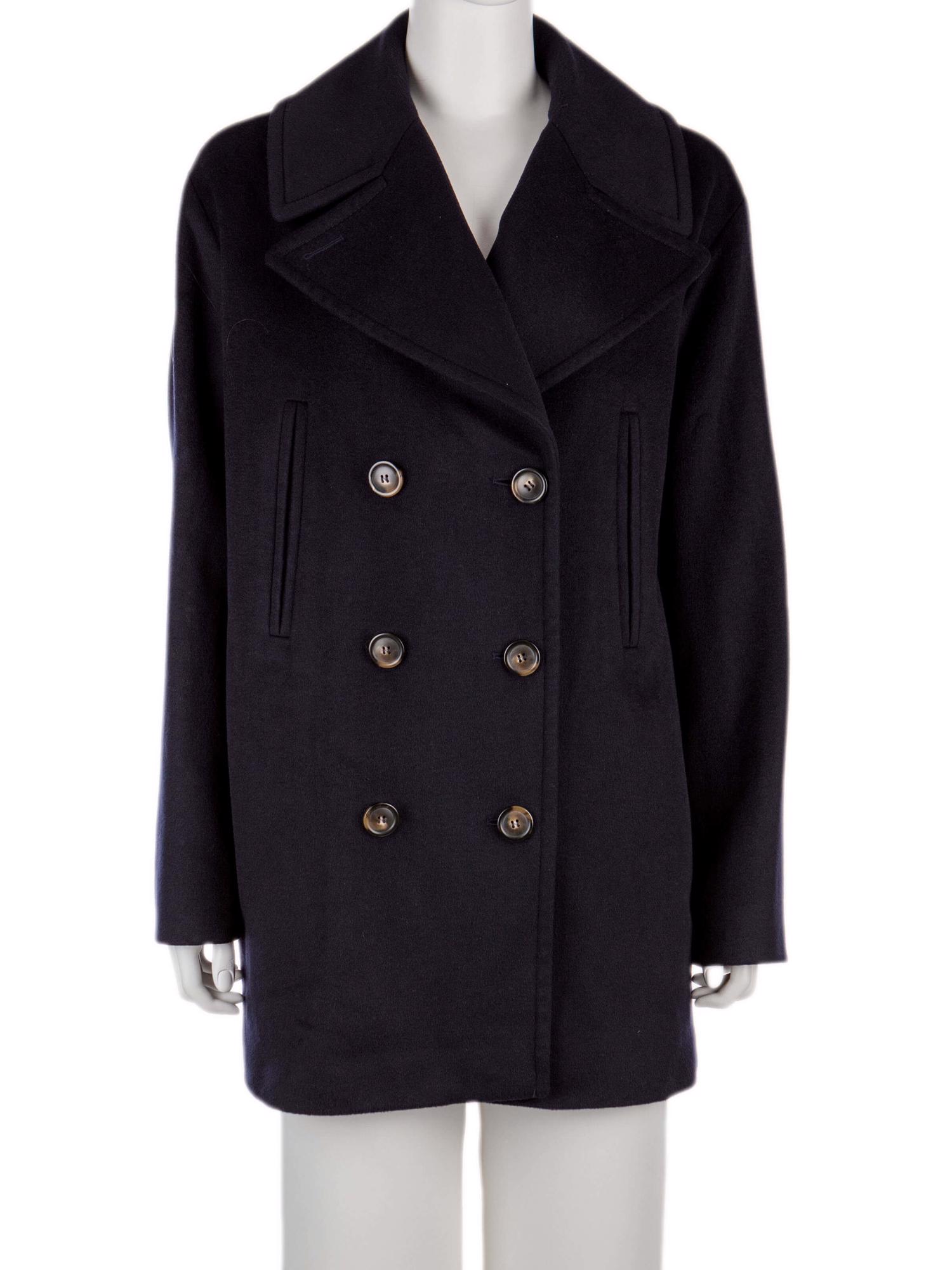 Bayan Lacivert MAX MARA SPORTMAX KABAN