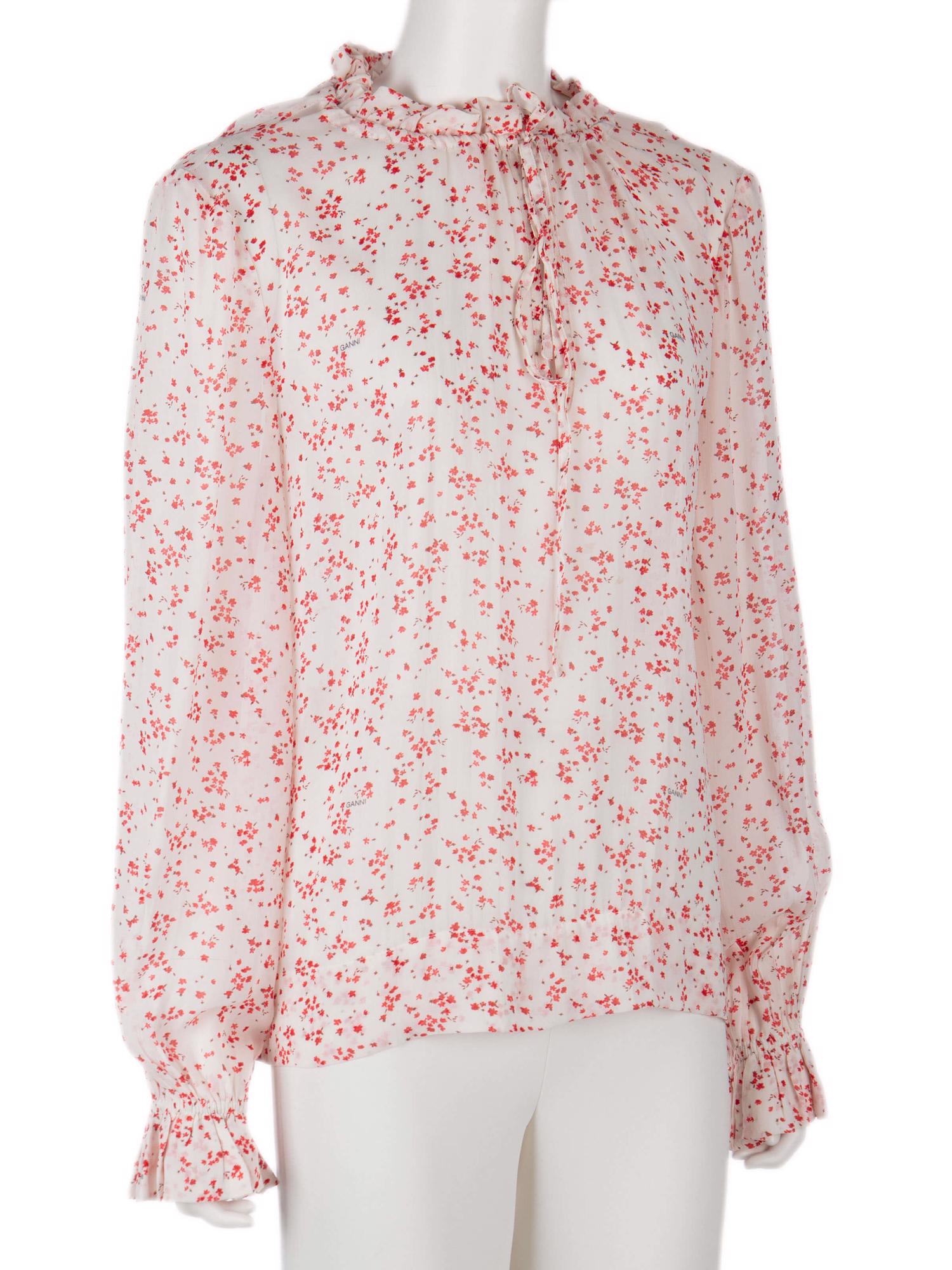 Bayan Pembe GANNI BLUZ