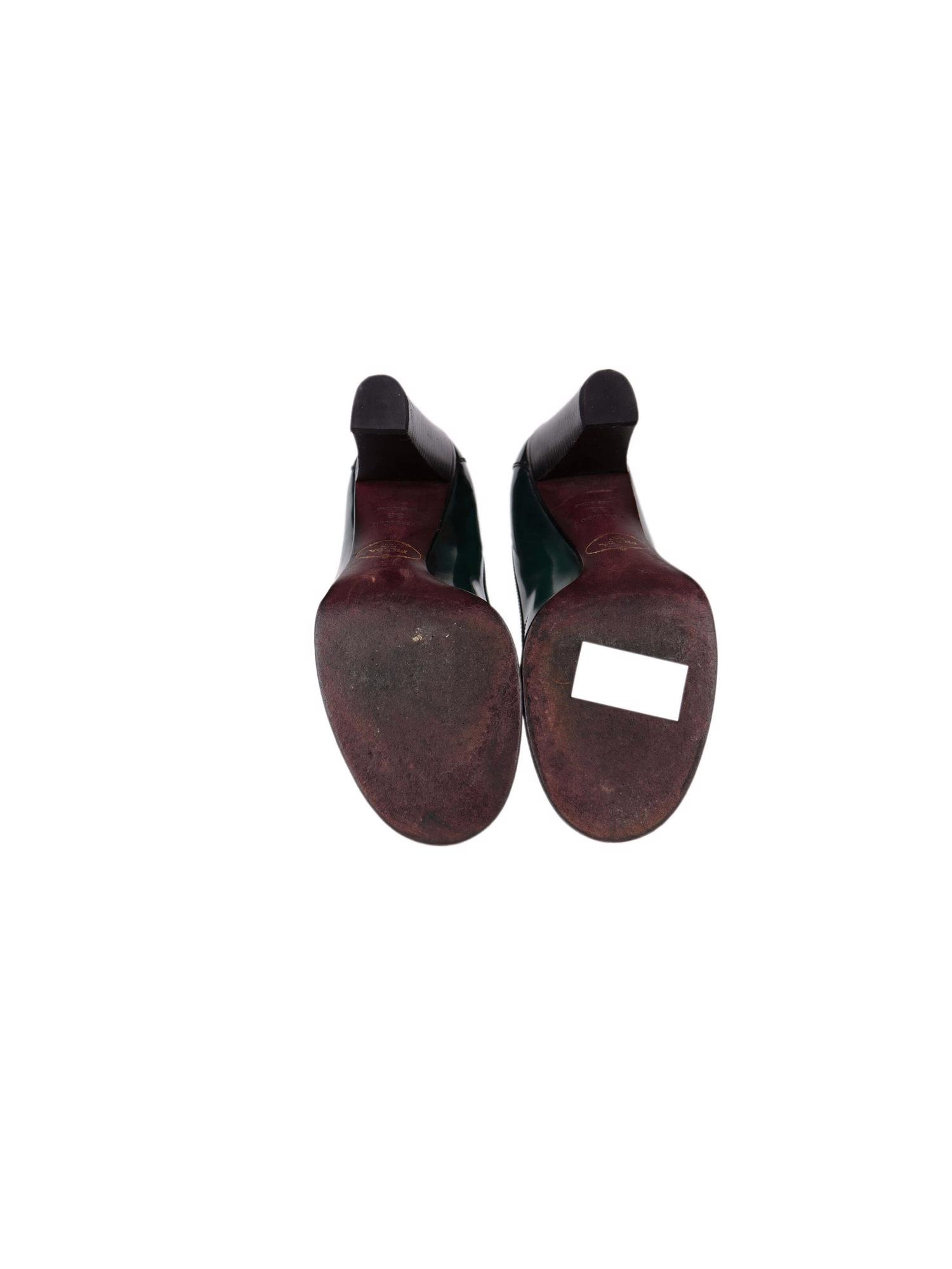 Bayan Yeşil PRADA AYAKKABI