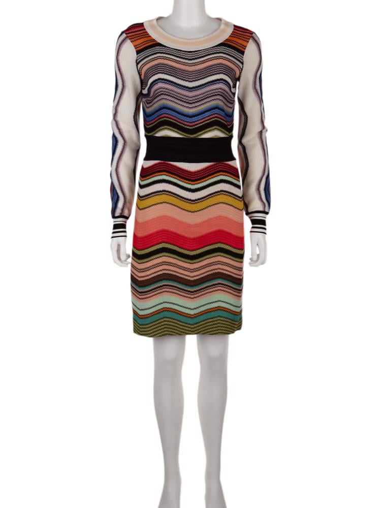 Bayan Çok Renkli MISSONI ELBİSE