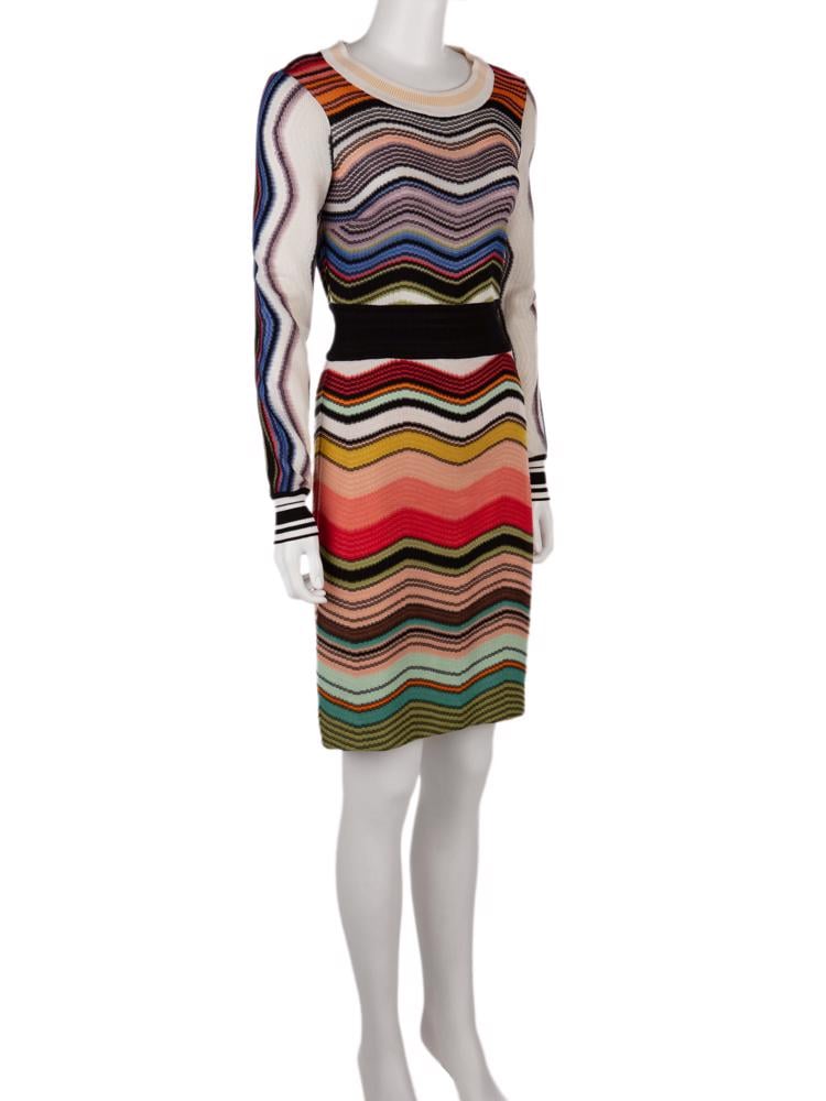 Bayan Çok Renkli MISSONI ELBİSE