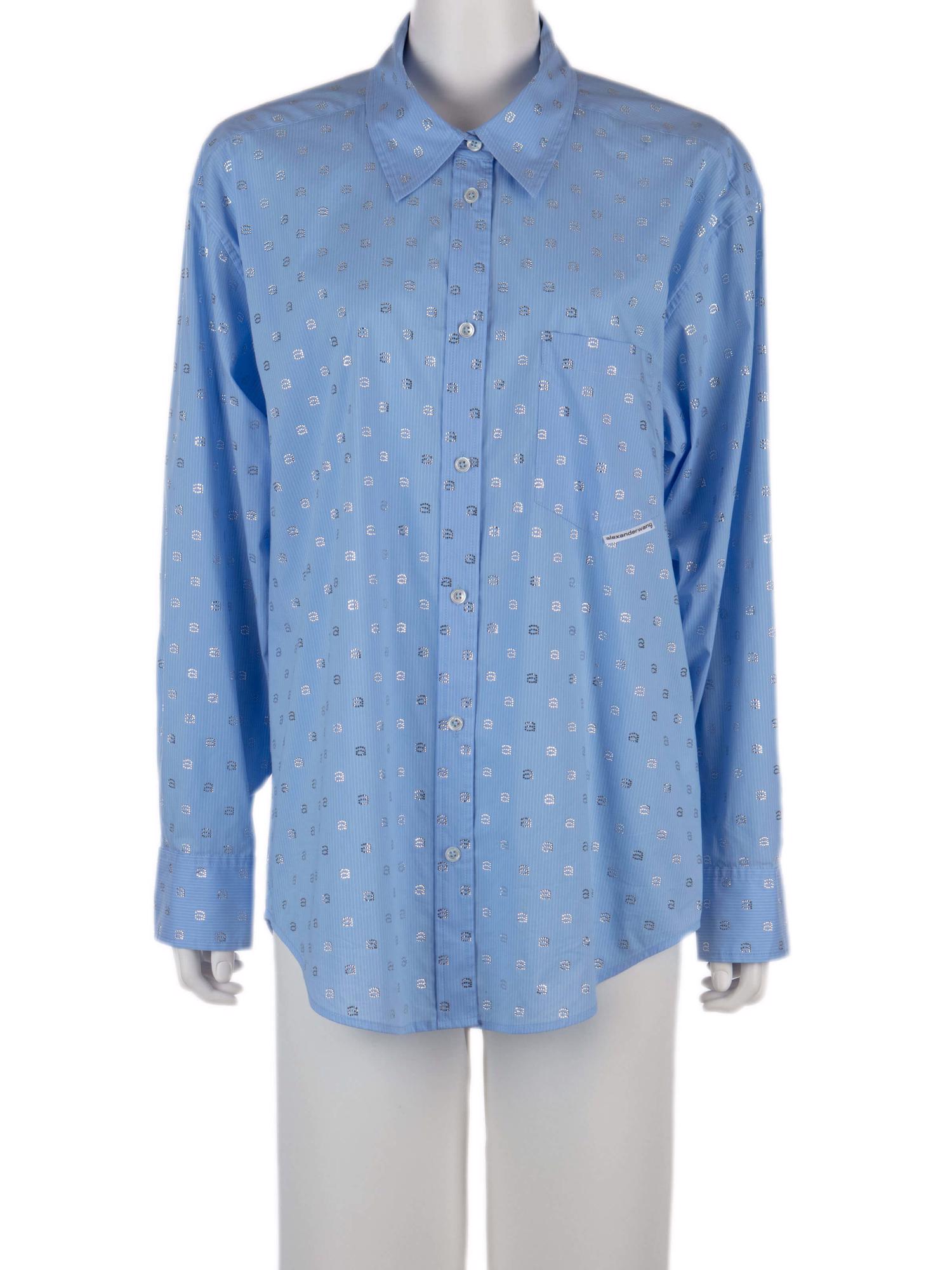 Bayan Mavi ALEXANDER WANG GÖMLEK