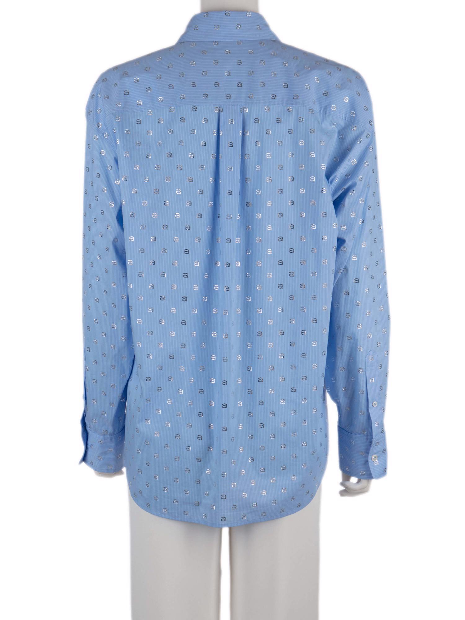 Bayan Mavi ALEXANDER WANG GÖMLEK