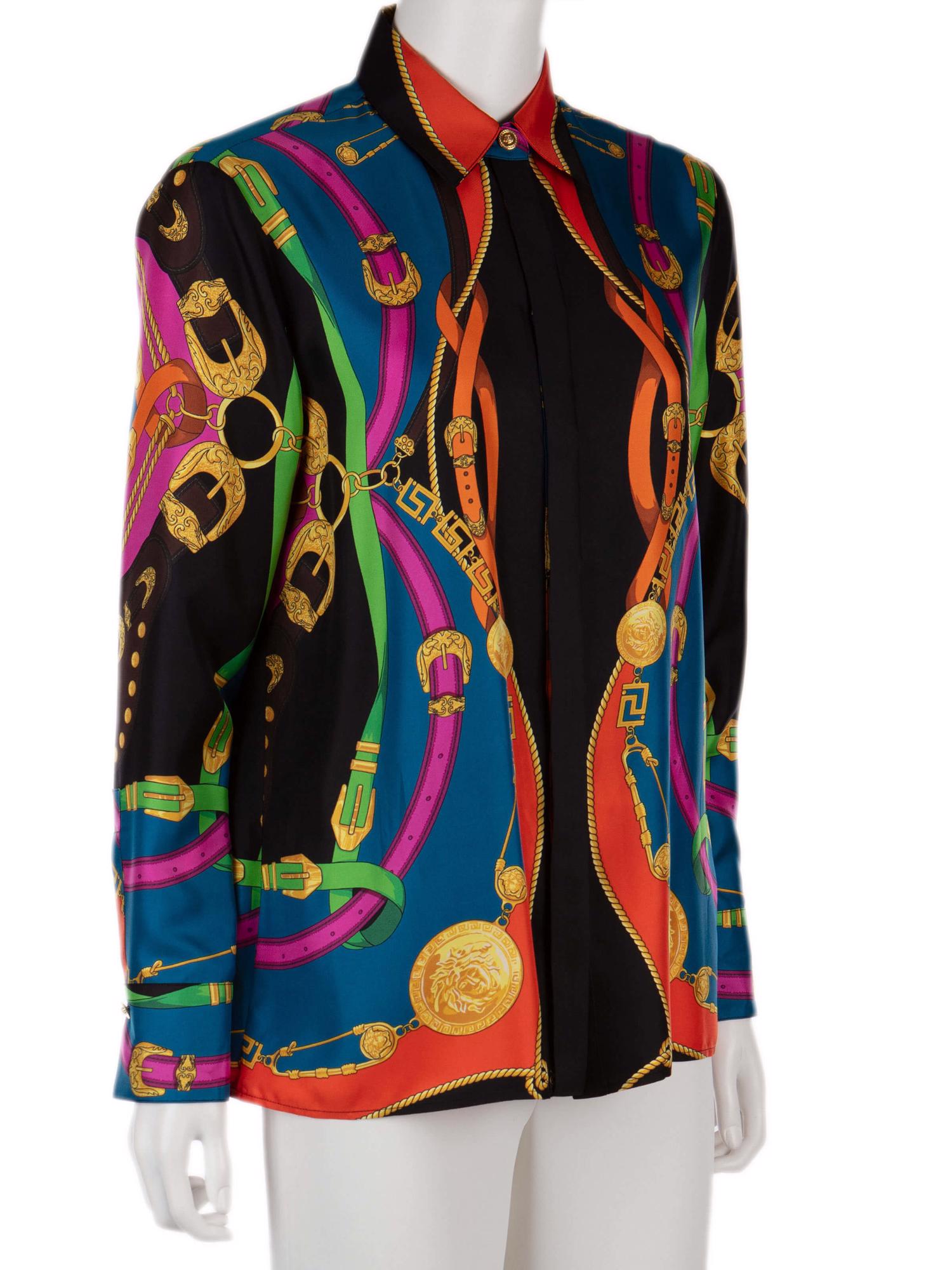 Bayan Siyah VERSACE GÖMLEK