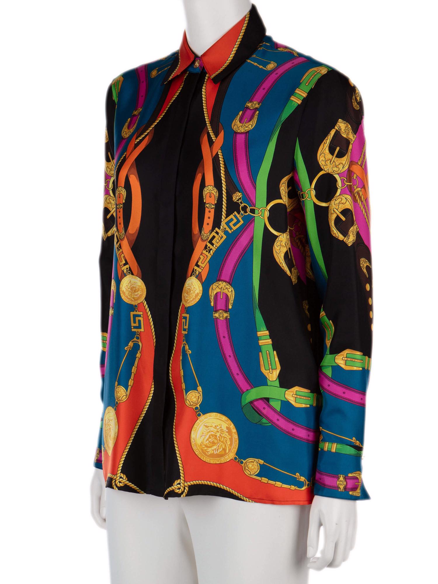 Bayan Siyah VERSACE GÖMLEK