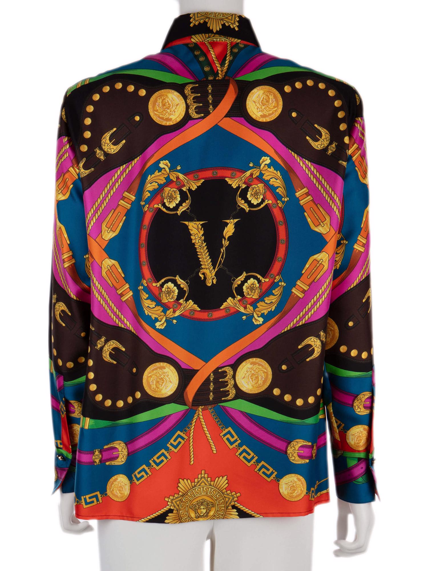 Bayan Siyah VERSACE GÖMLEK