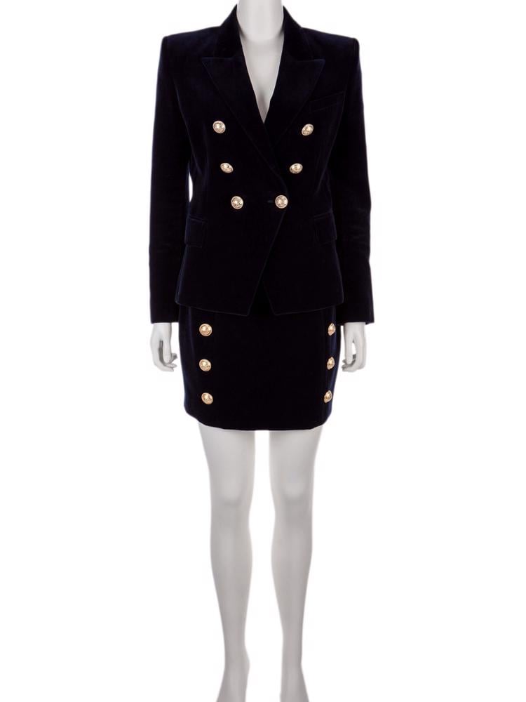 Bayan Lacivert BALMAIN ETEK