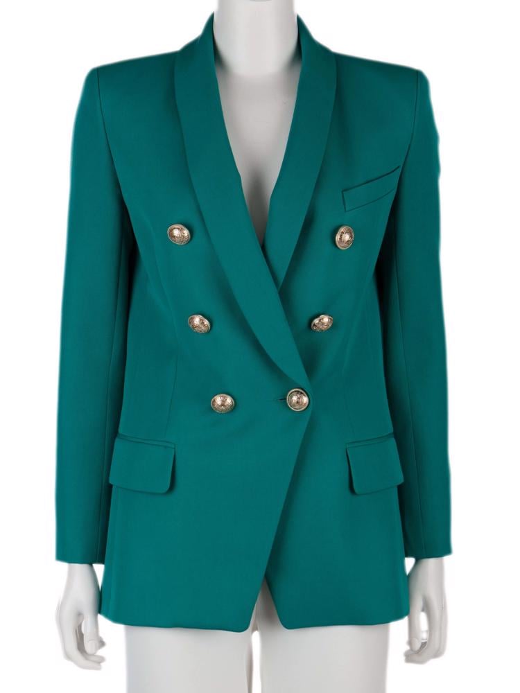 Bayan Yeşil BALMAIN CEKET