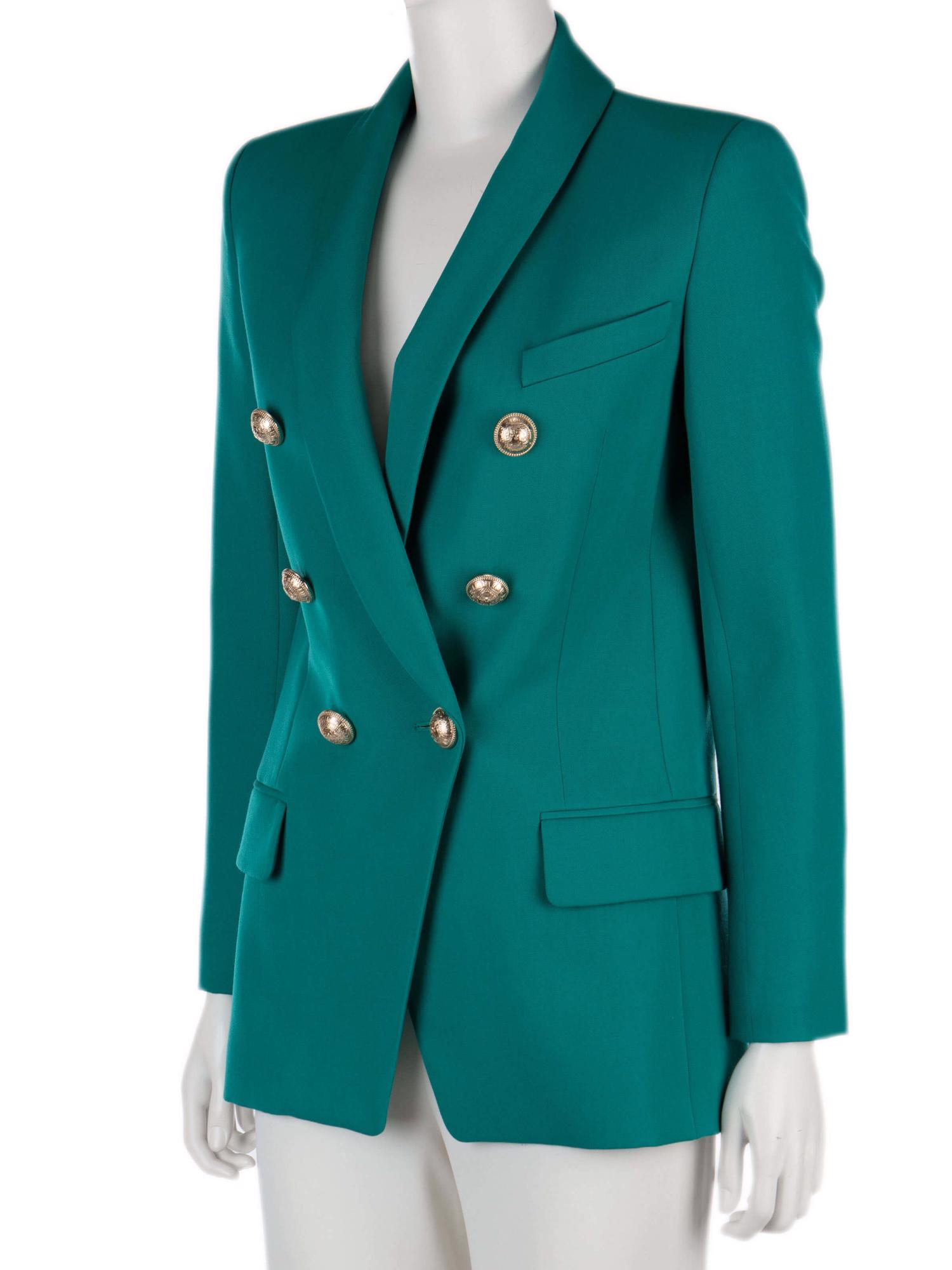 Bayan Yeşil BALMAIN CEKET