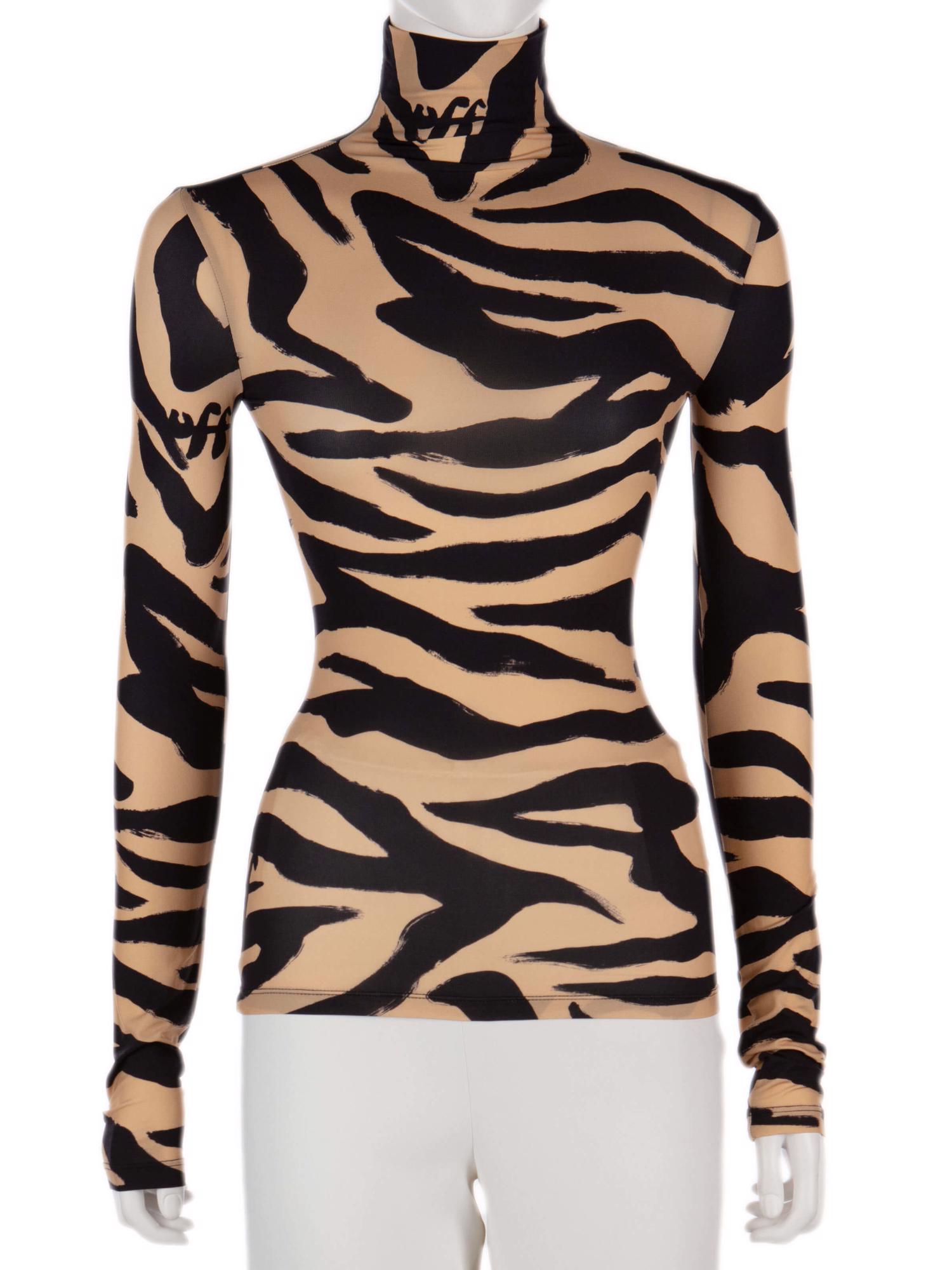 Bayan Bej OFF-WHITE BLUZ