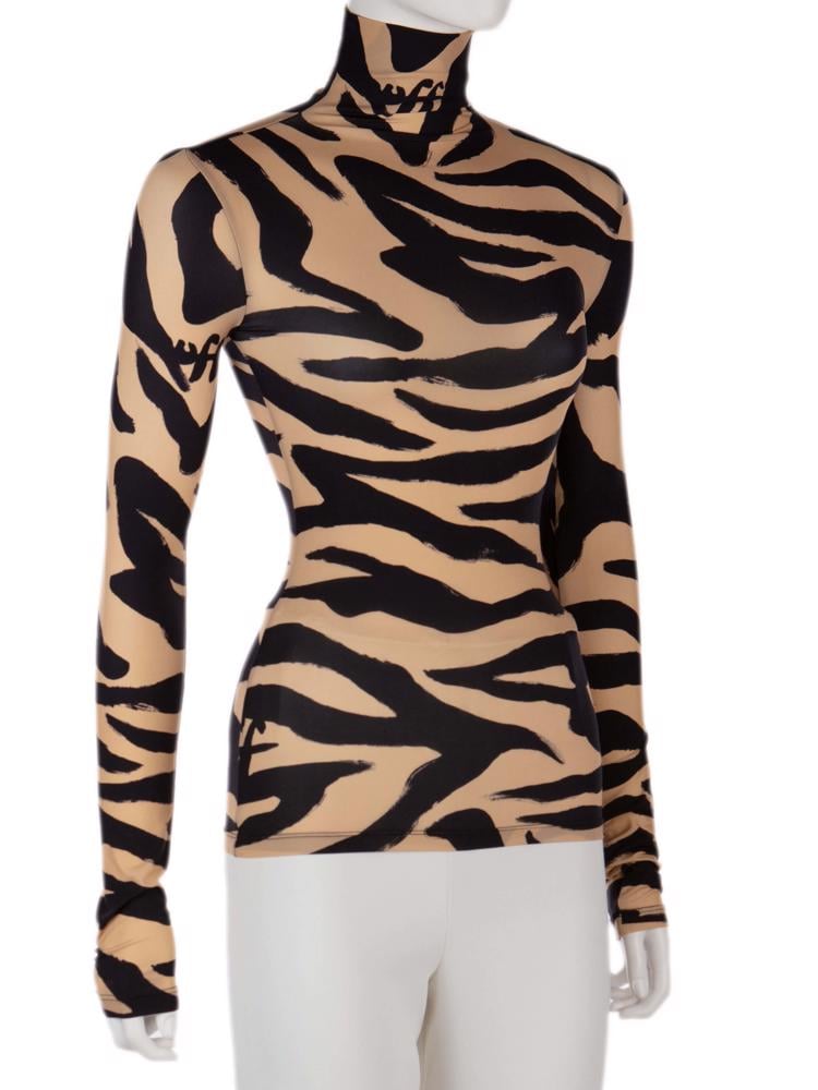 Bayan Bej OFF-WHITE BLUZ