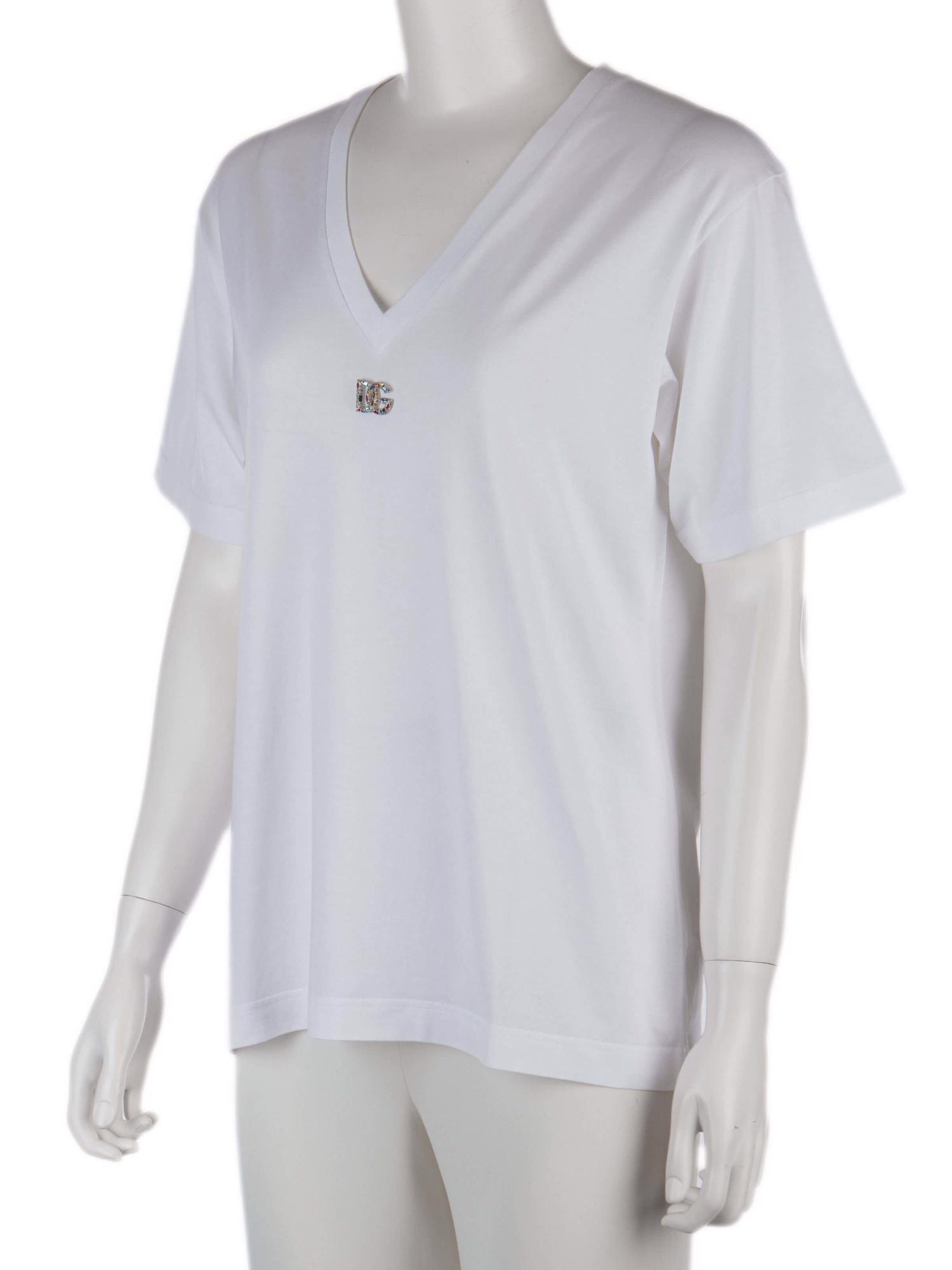 Bayan Beyaz DOLCE&GABBANA T-SHIRT