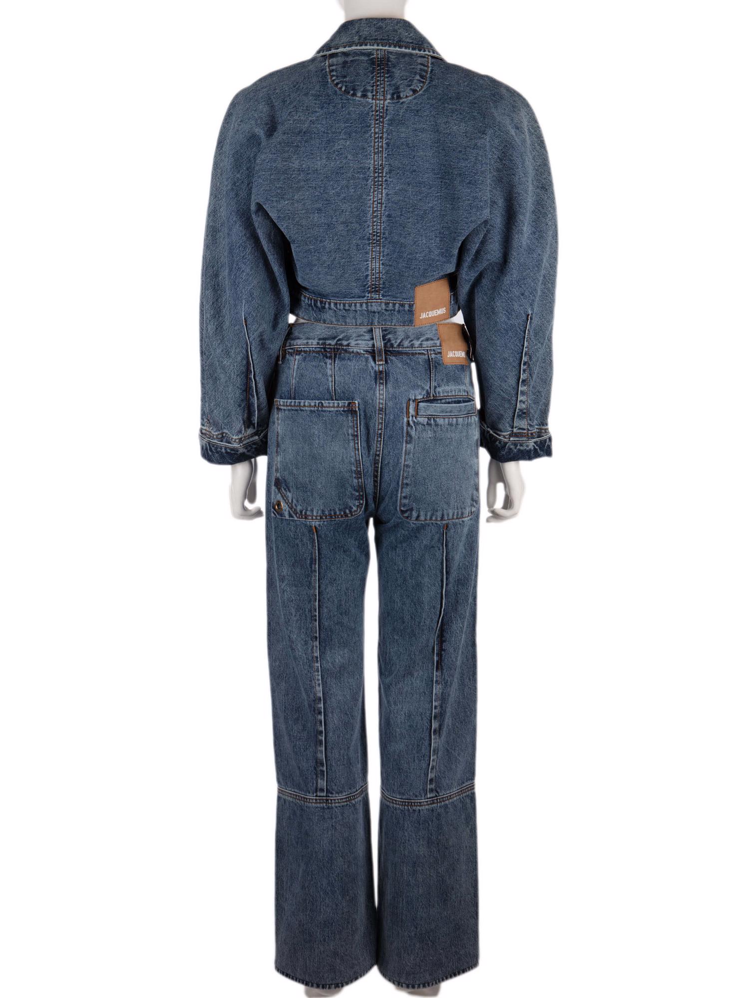 Bayan Lacivert JACQUEMUS JEAN PANTOLON