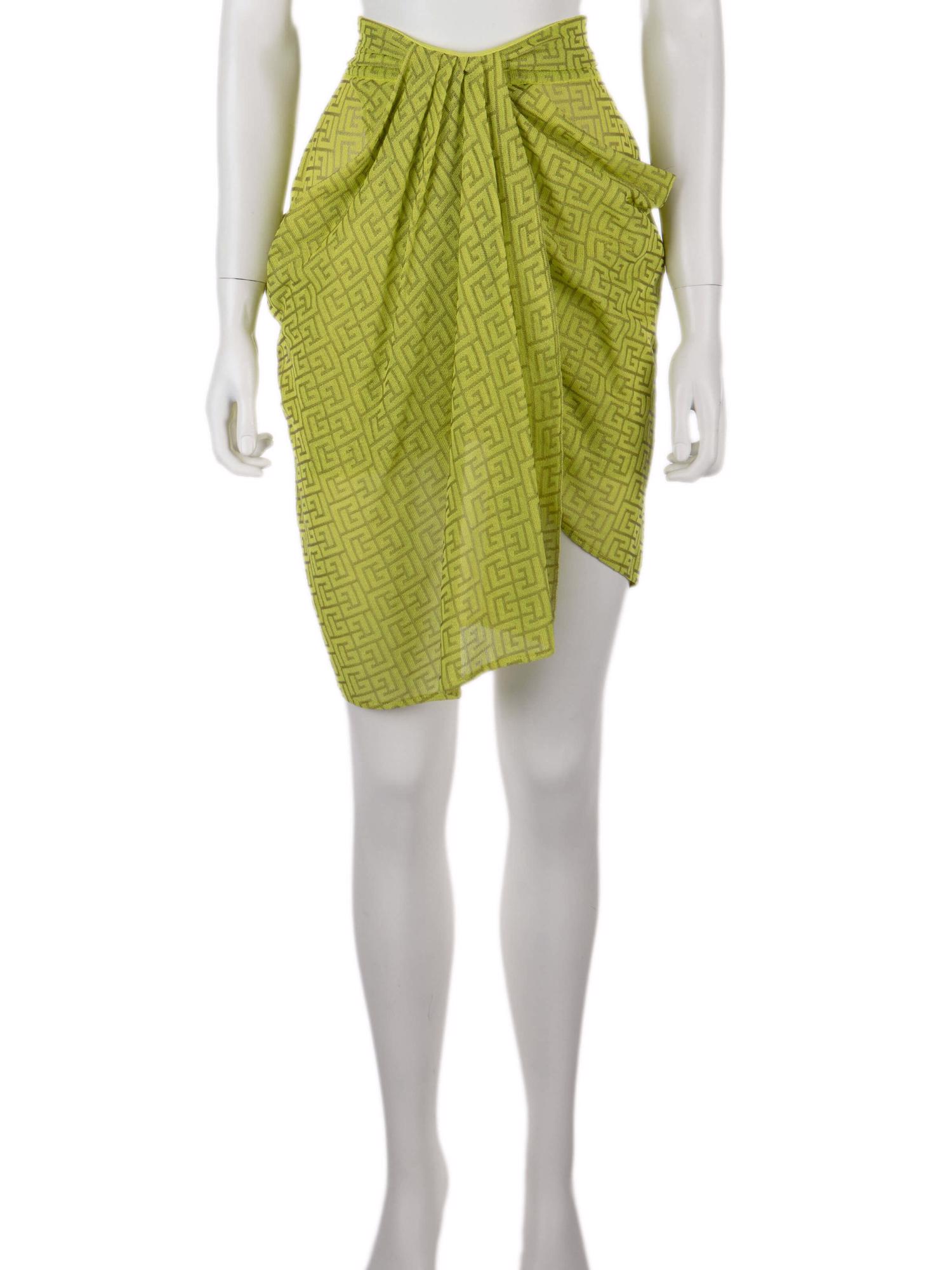 Bayan Yeşil BALMAIN ETEK - BLUZ