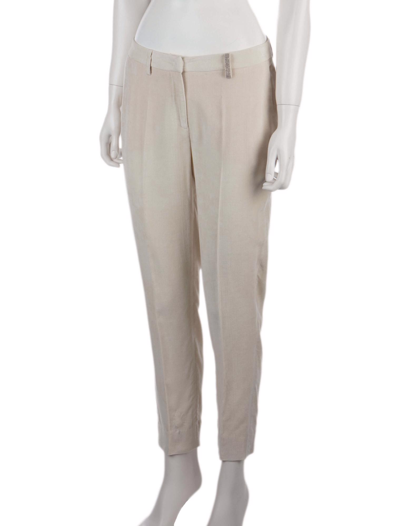 Bayan Krem FABIANA FILIPPI PANTOLON