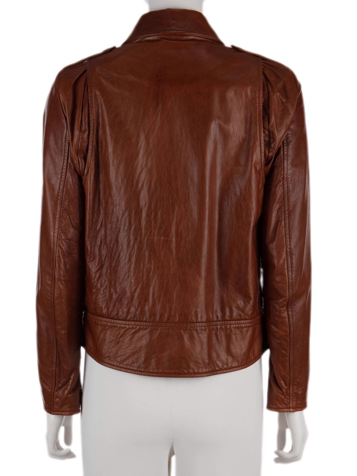 Bayan Kahve PHILLIP LIM DERİ CEKET
