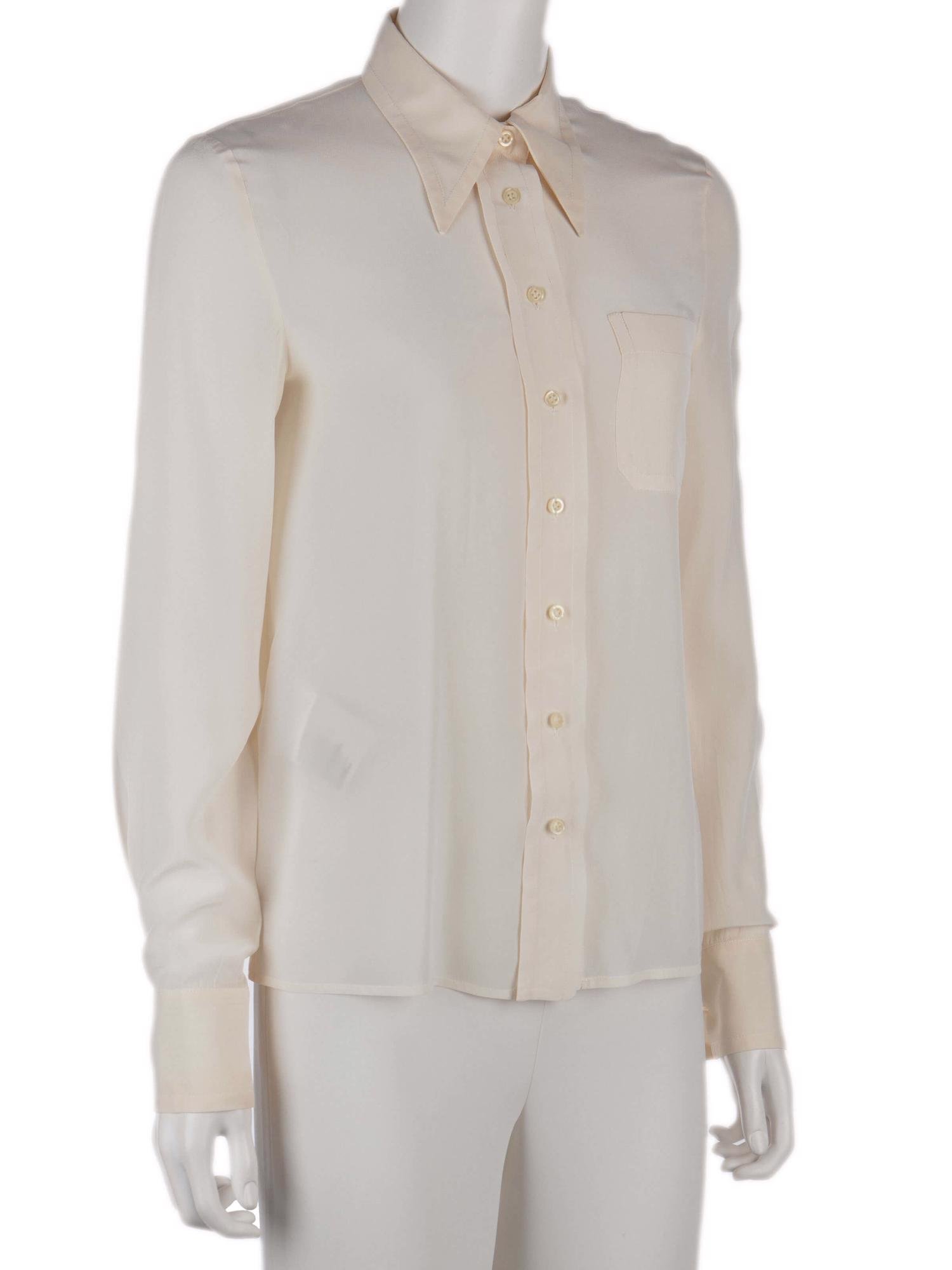 Bayan Krem MIU MIU GÖMLEK