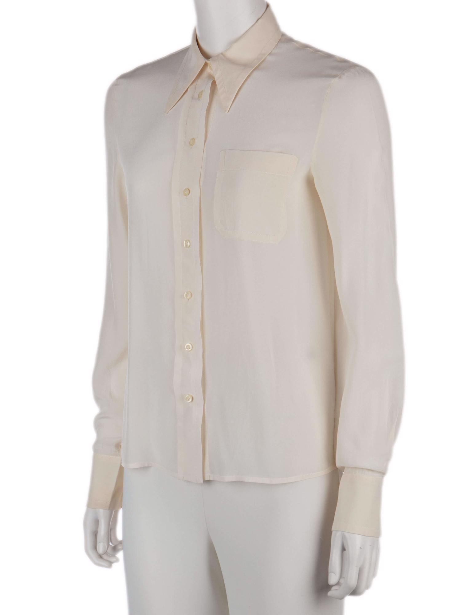 Bayan Krem MIU MIU GÖMLEK