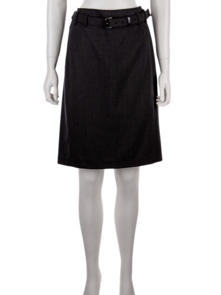 Bayan Gri PRADA ETEK