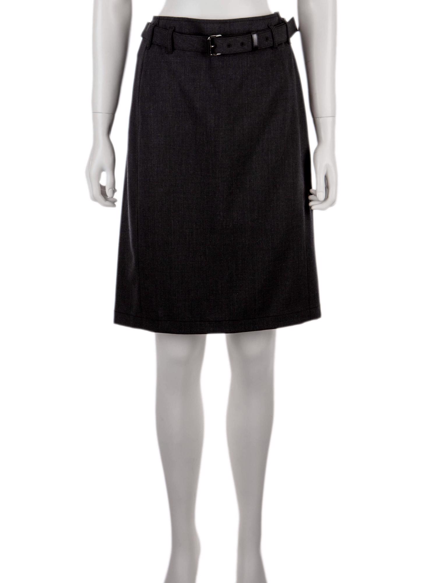 Bayan Gri PRADA ETEK