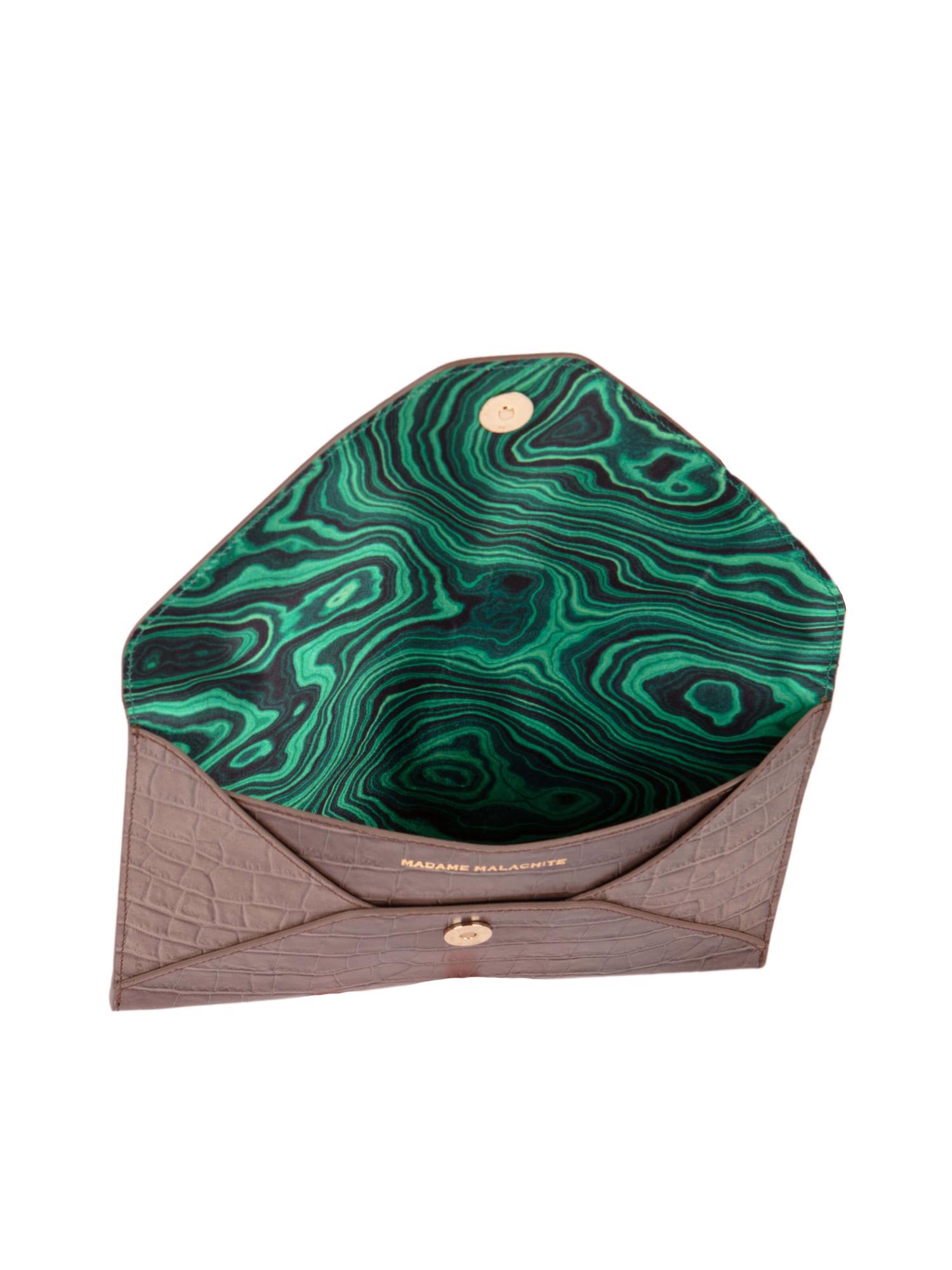 Bayan Kahve MADAME MALACHITE ÇANTA