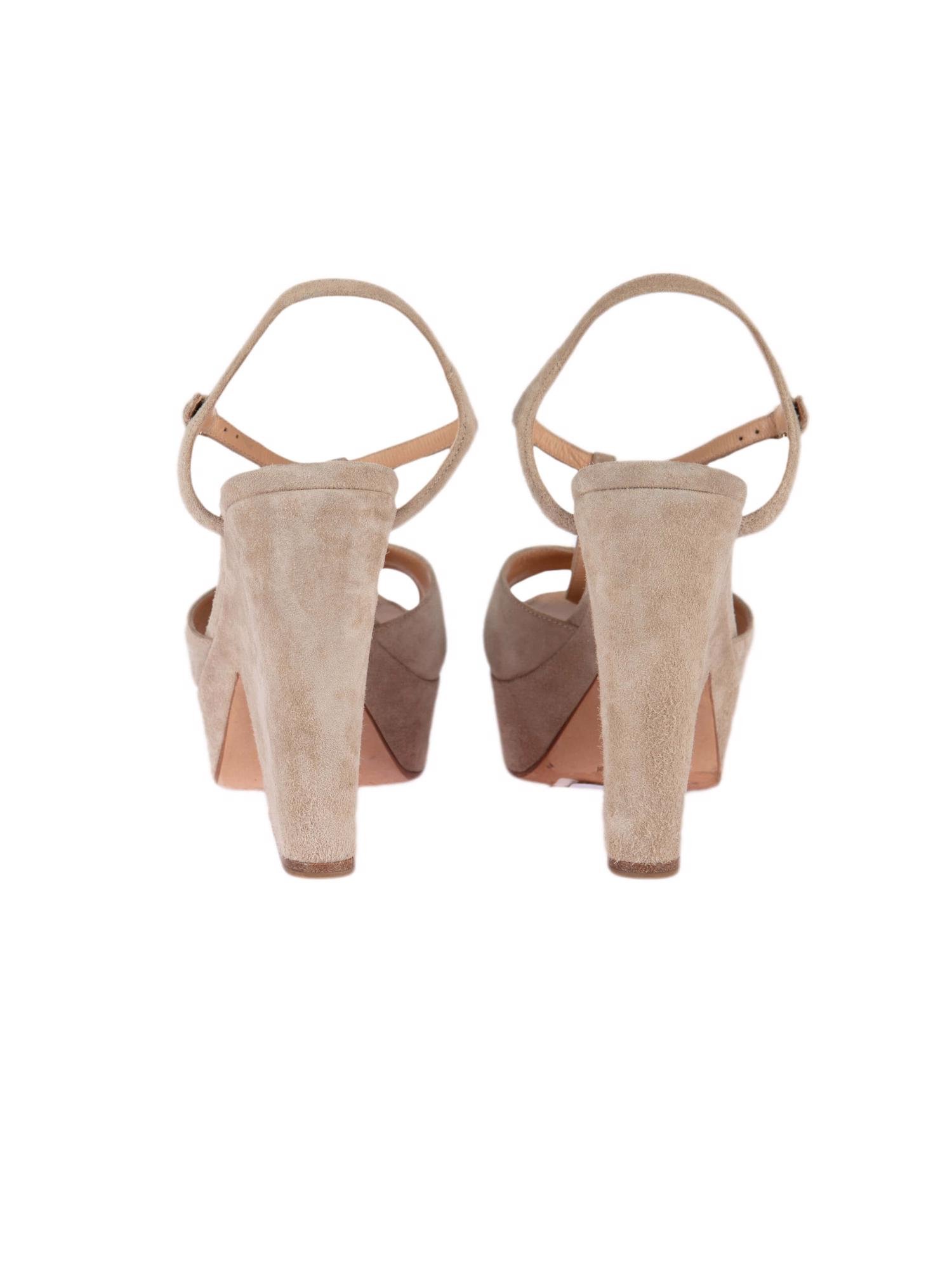 Bayan Bej SERGIO ROSSI AYAKKABI