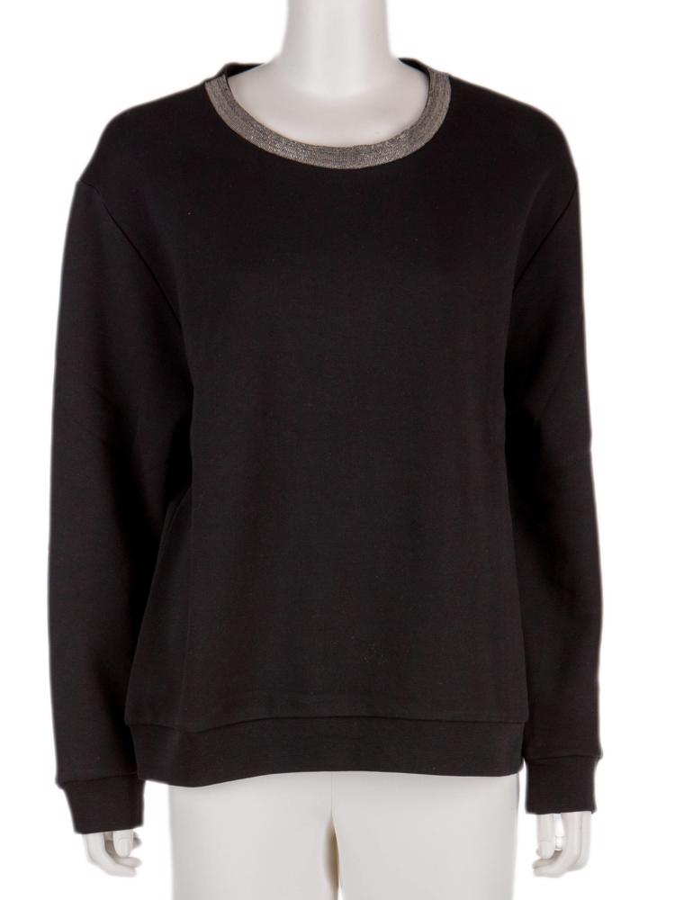 Bayan Siyah FABIANA FILIPPI SWEATSHIRT