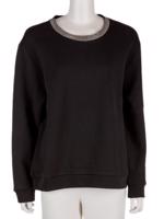 Bayan Siyah FABIANA FILIPPI SWEATSHIRT