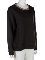 Bayan Siyah FABIANA FILIPPI SWEATSHIRT