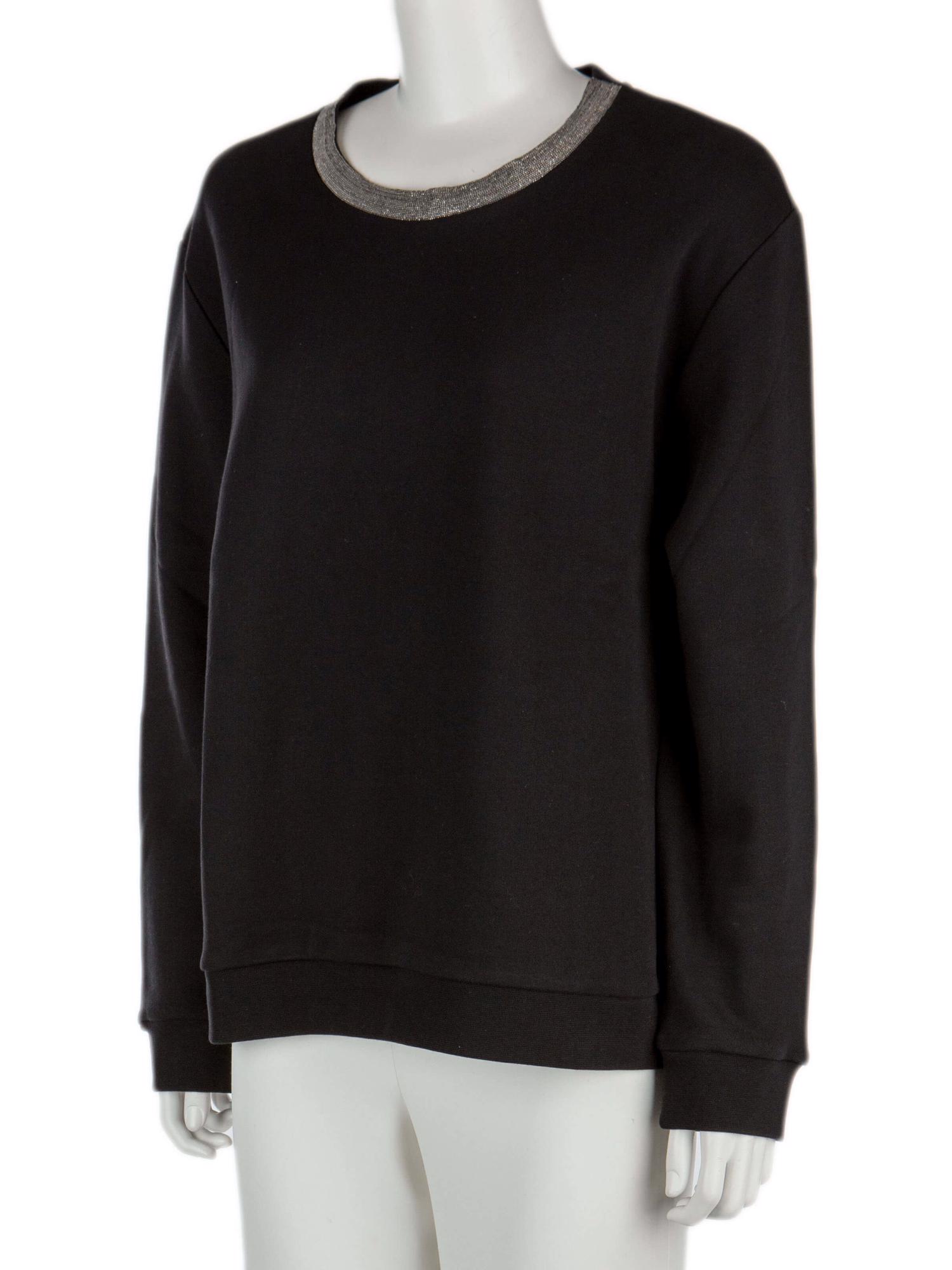 Bayan Siyah FABIANA FILIPPI SWEATSHIRT