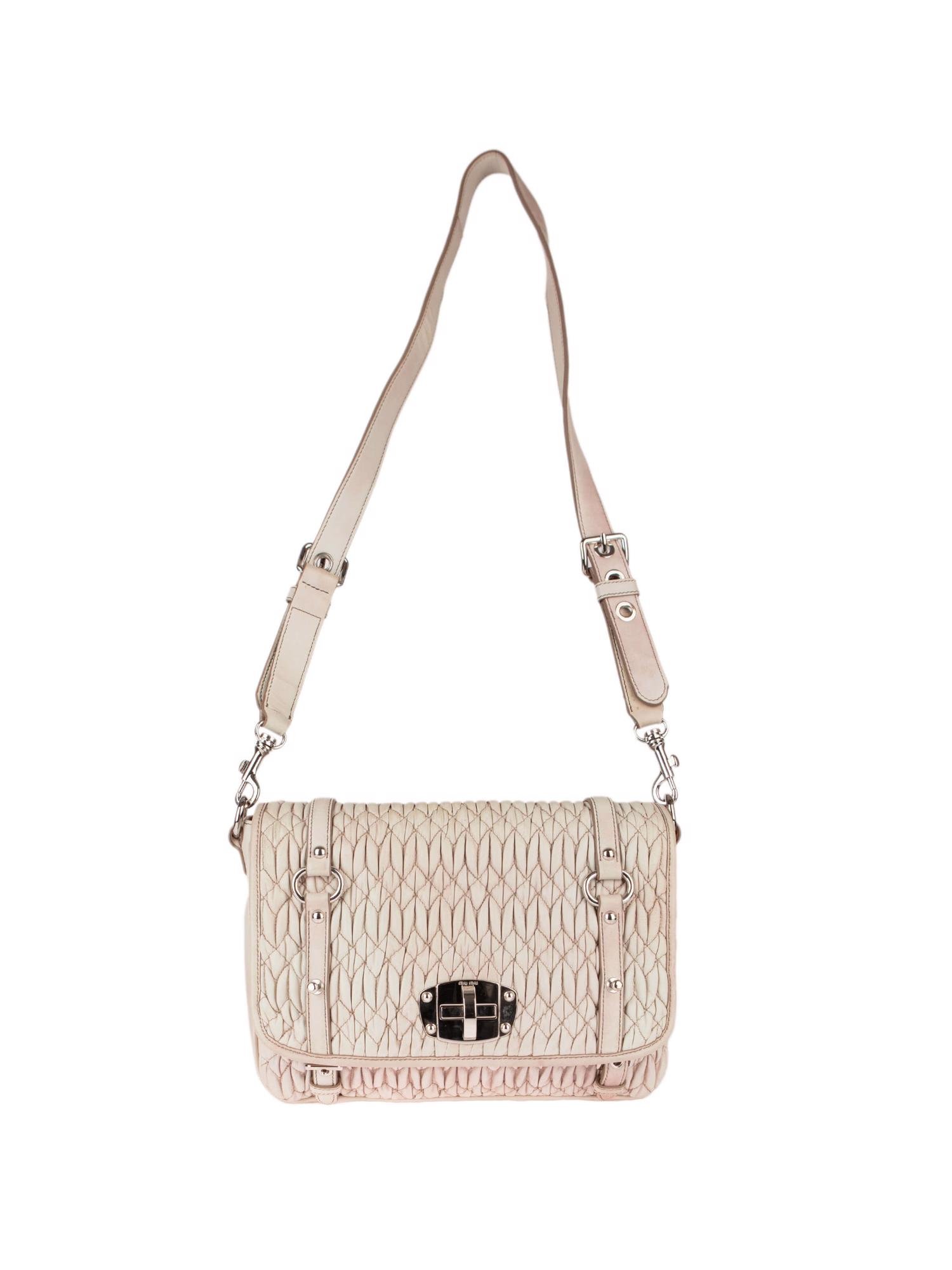 Bayan Krem MIU MIU ÇANTA