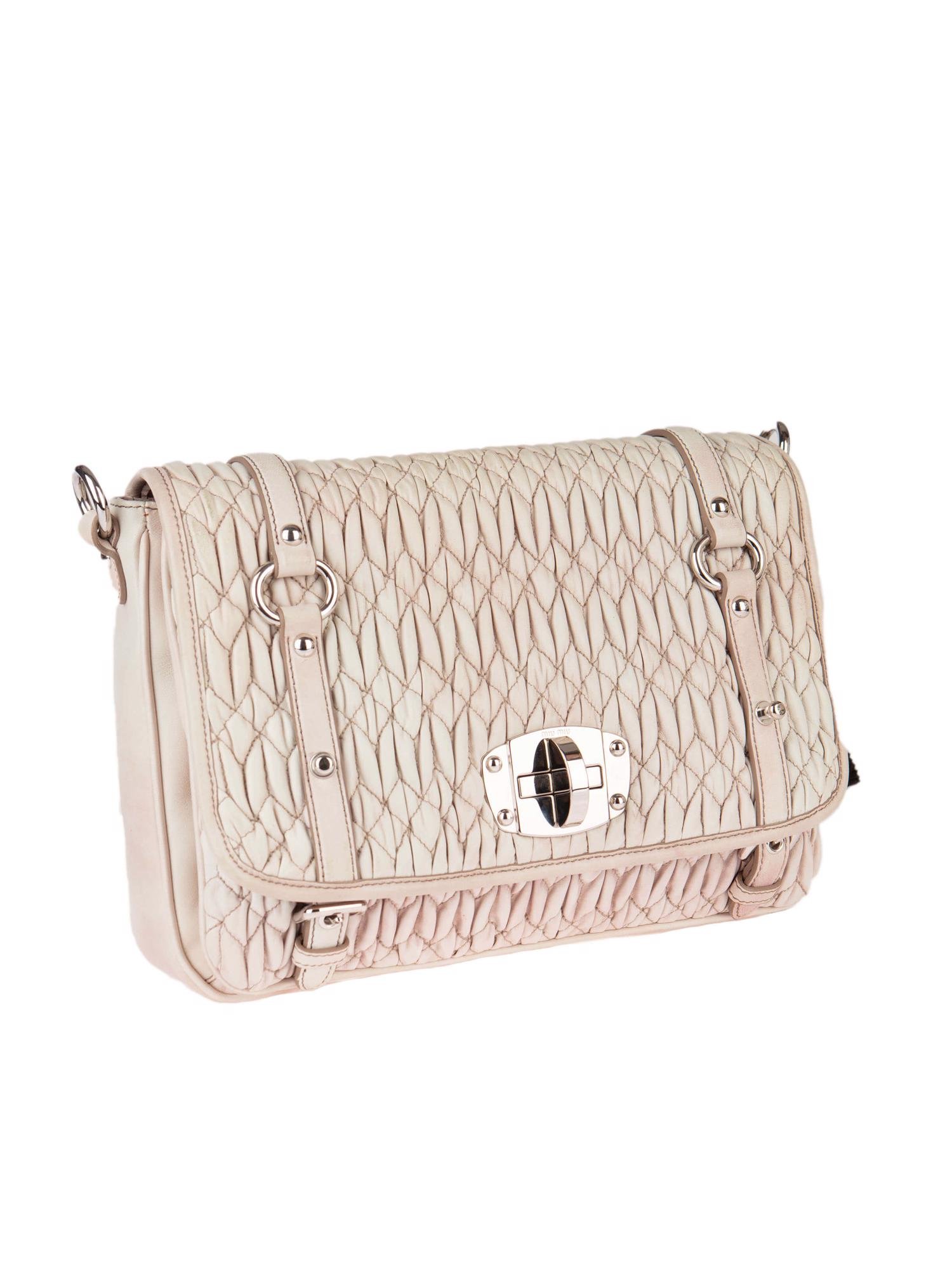 Bayan Krem MIU MIU ÇANTA