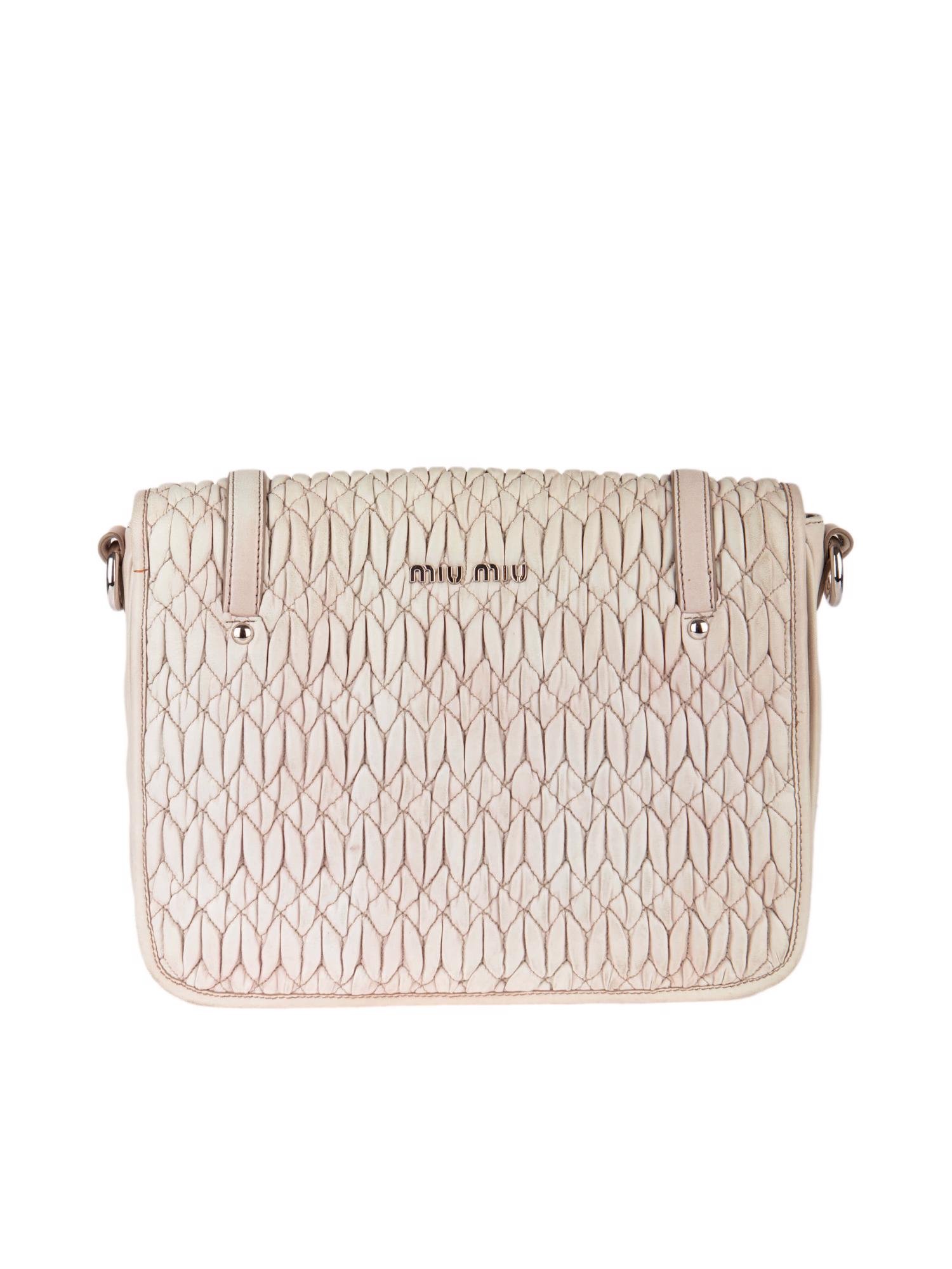 Bayan Krem MIU MIU ÇANTA
