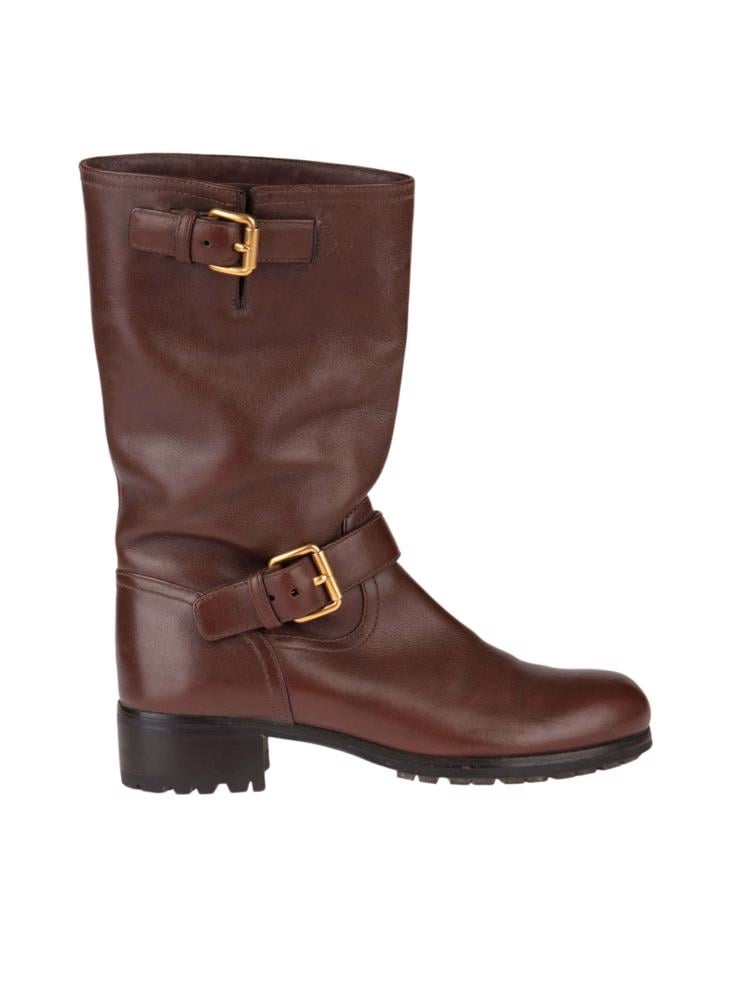 Bayan Kahve PRADA ÇİZME