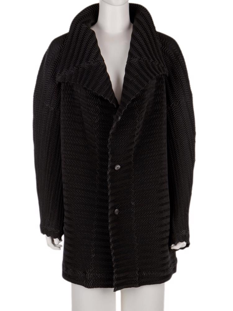 Bayan Siyah ISSEY MIYAKE PLEATS PLEASE CEKET