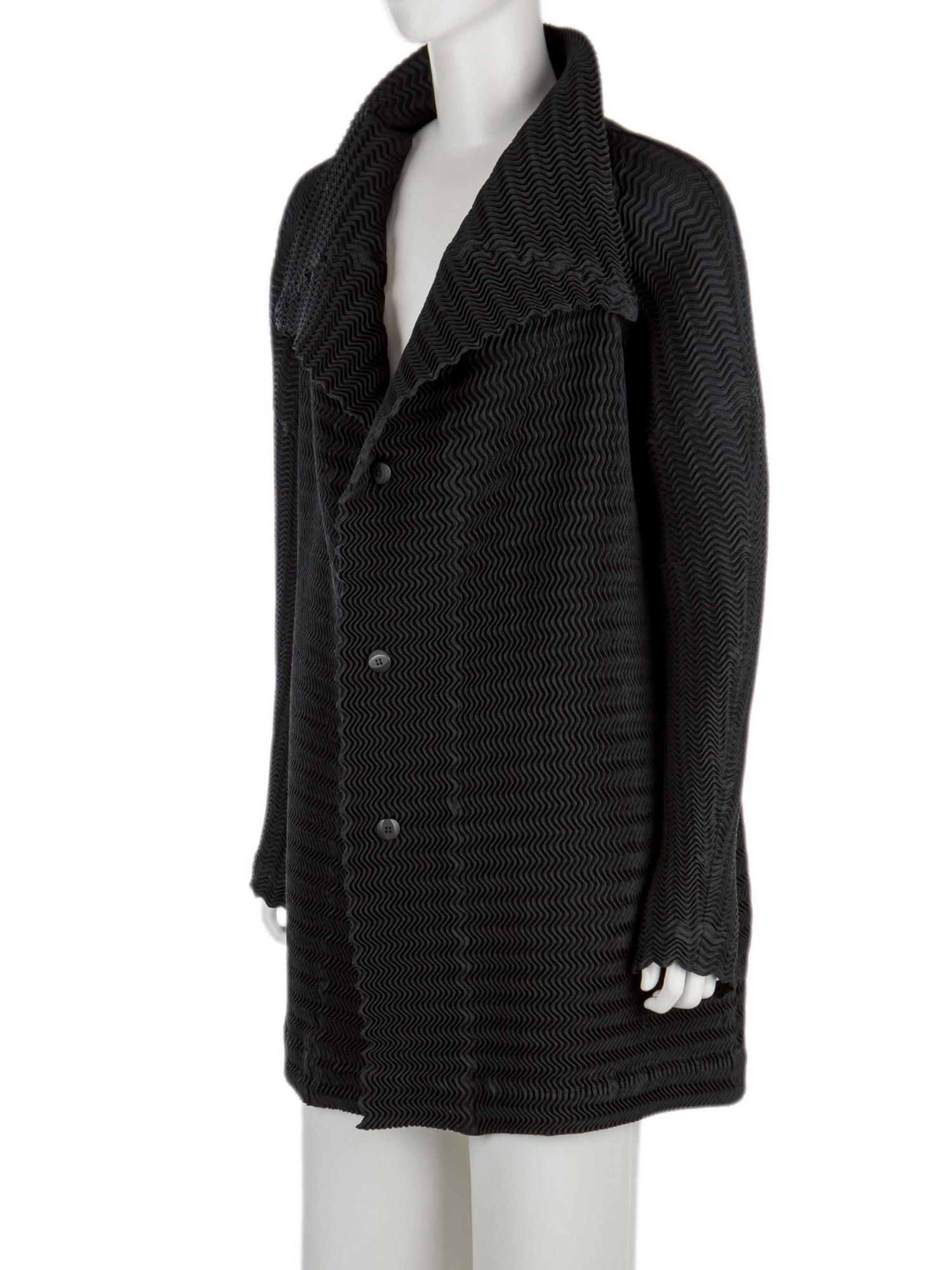 Bayan Siyah ISSEY MIYAKE PLEATS PLEASE CEKET