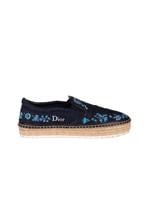 Bayan Lacivert DIOR ESPADRİL