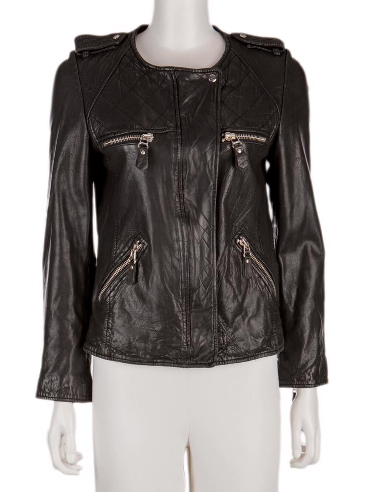 Bayan Siyah ISABEL MARANT ETOILE DERİ CEKET