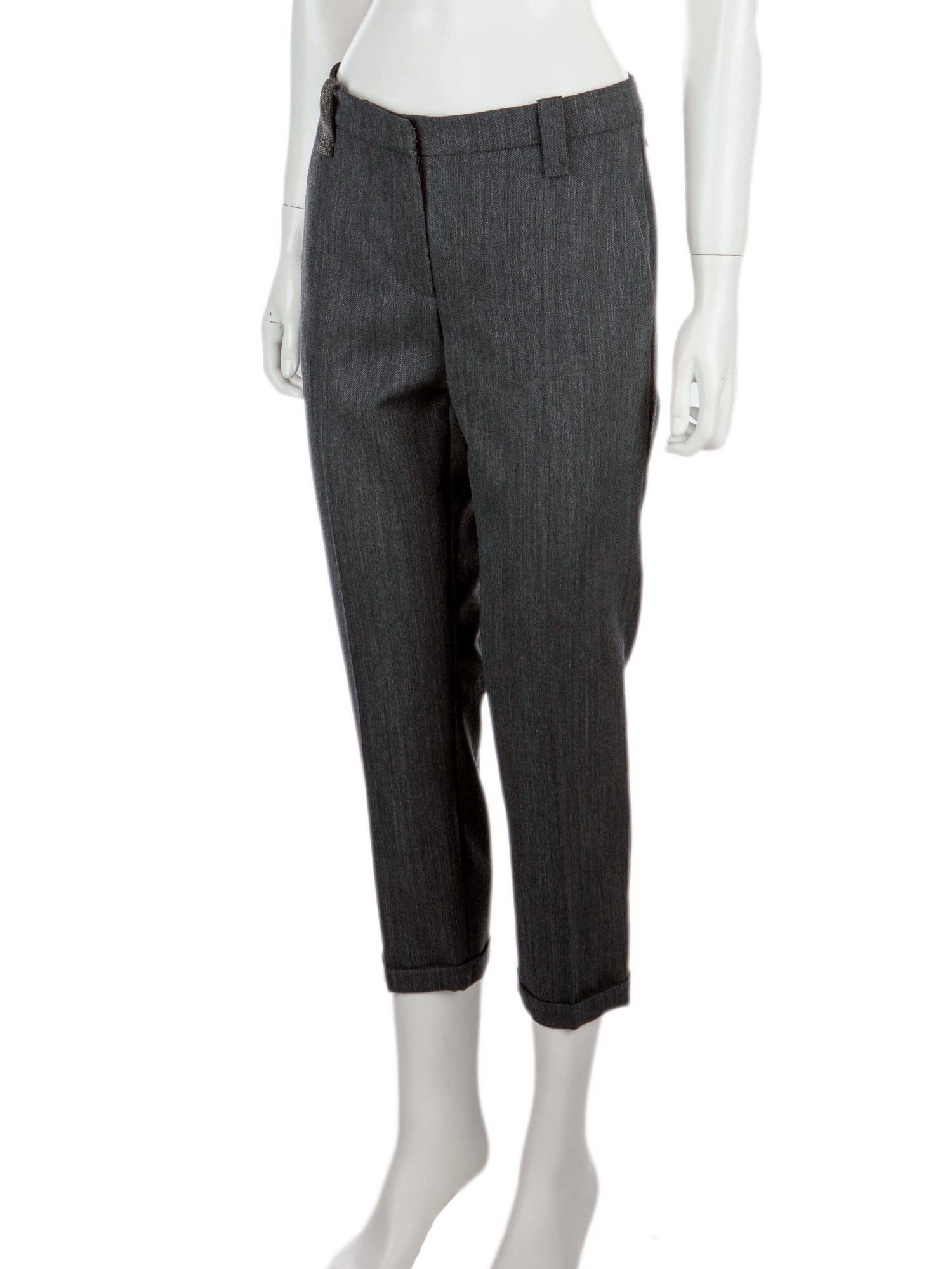 Bayan Gri BRUNELLO CUCINELLI PANTOLON