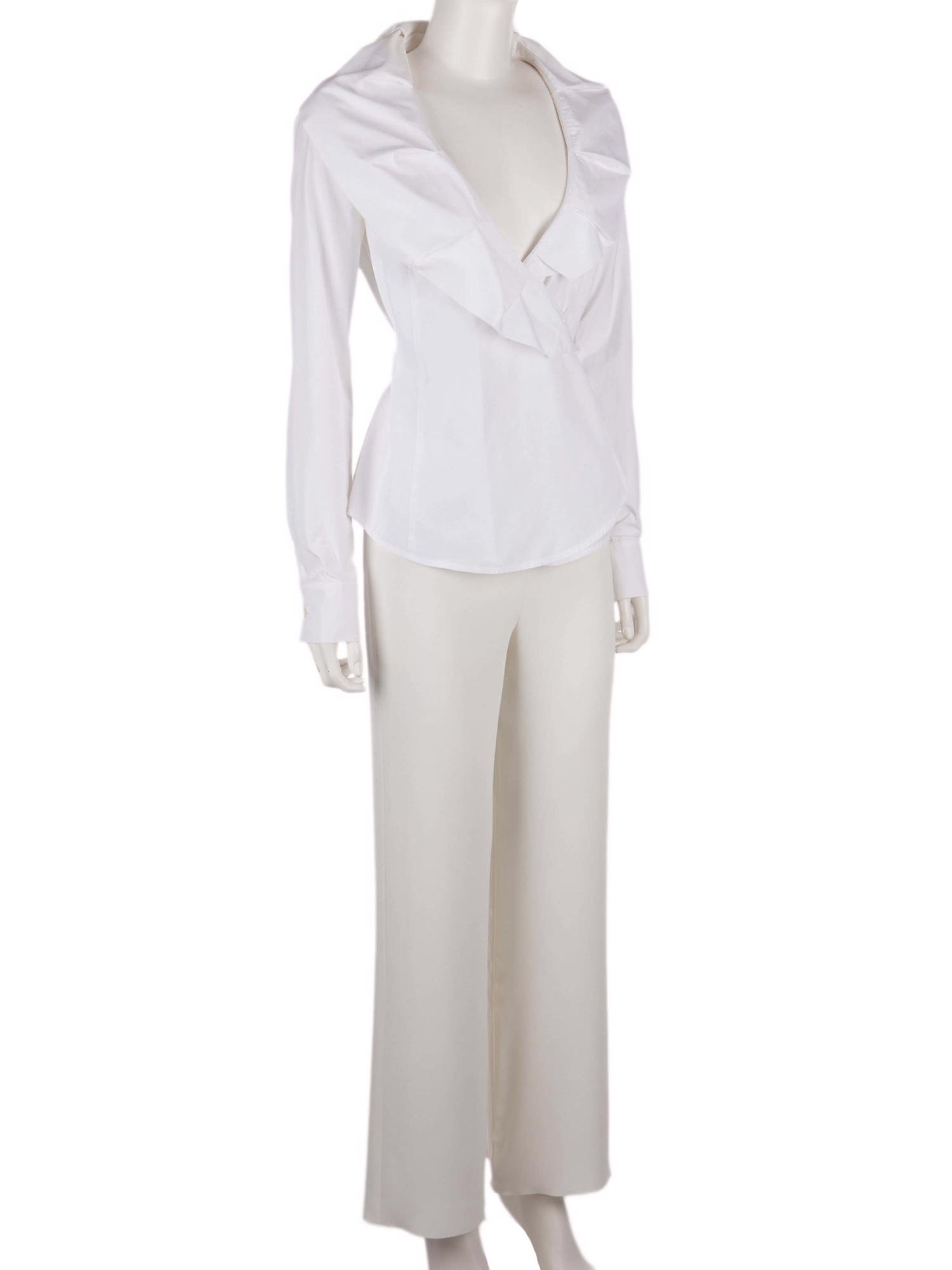 Bayan Beyaz VALENTINO BLUZ